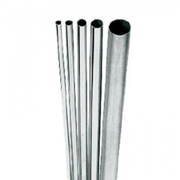 TUBO GAS INOX PRES 76 x 2,0mm 6m AISI 316L EN10312