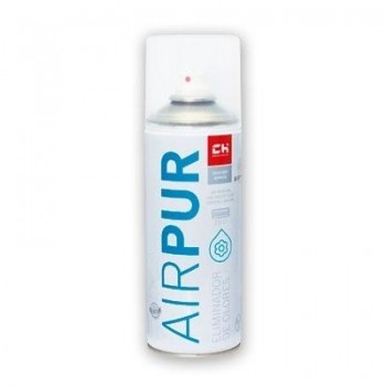 AIRPUR SPRAY  Bactericida, Fungicida, eliminador de olores en sistemas de aire acondicionado.400 ML