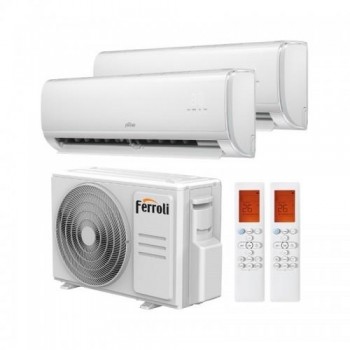 BOMBA DE CALOR MULTI SPLIT INVERTER DC 2x1 GIADA M 18-2 FERROLI