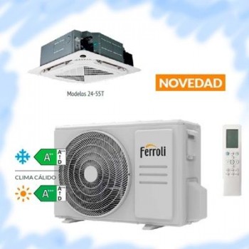 GIADA C 36 CASSETTE  BOMBA CALOR SPLIT INVERTER DC (1x1)  FERROLI