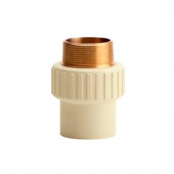 TERMINAL MACHO CPVC LATON 1"