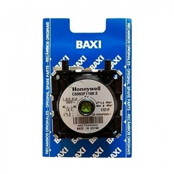 PRESOSTATO HUMOS NOVAMAX 25/25F BAXI 7502578