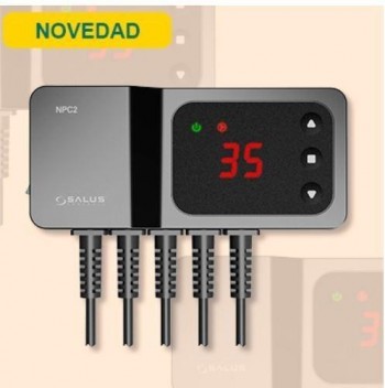 CONTROLADOR de BOMBAS de CALEFACCION y ACS NPC2 SALUS