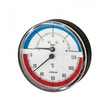 TERMOMANOMETRO 0-120ºC 6 bar POSTERIOR TRP80