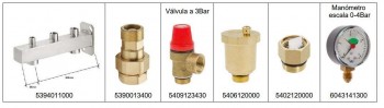 KIT SOPORTE VASO EXPANSIÓN INOX 304 PARA  ACS