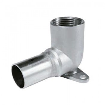 CODO PLACA MH 22 x 3/4" ACC. PRENSAR INOXIDABLE 316 20CP022020M