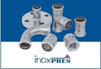 UNION MACHO 28 x 3/4" ACC. PRENSAR ACERO INOXIDABLE 316