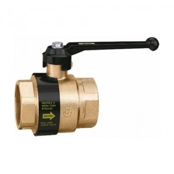 VÁLVULAS ESFERA PALANCA  H.H CON RETENCIÓN BALLSTOP 2 "CALEFFI 323090
