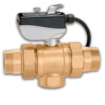 VALVULA MOTORIZADA 2 VIAS 3/4  GRAN CAUDAL 230V 638052 CALEFFI