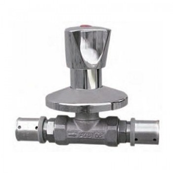 LLAVE EMPOTRAR POMO AGUA FRIA/CALIENTE 26x3 E:1
