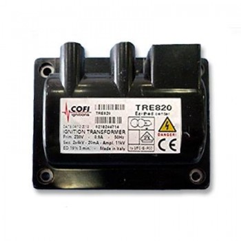 TRANSFORMADOR COFI TRE 820 19% 2x4kV 20mA 230V/50Hz